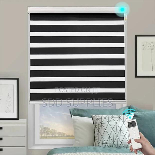 Customized Remote Control Window Blinds · Photo 2