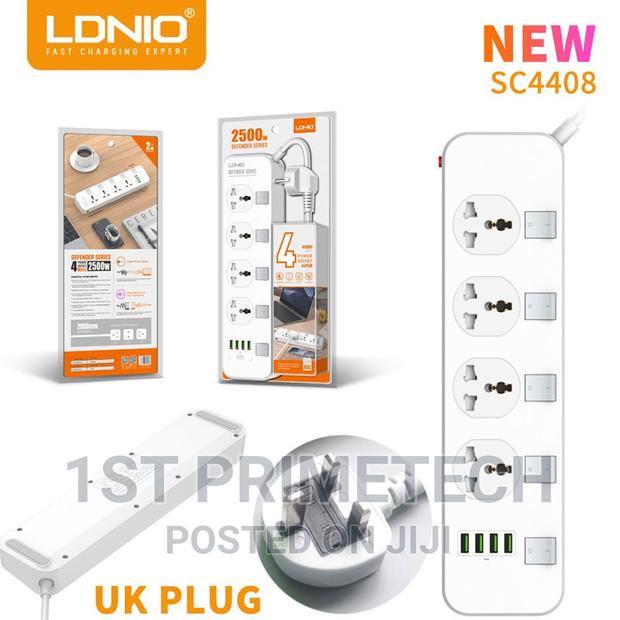 Ldnio Extension Board With Usb Ports(Sc4408) photo 2