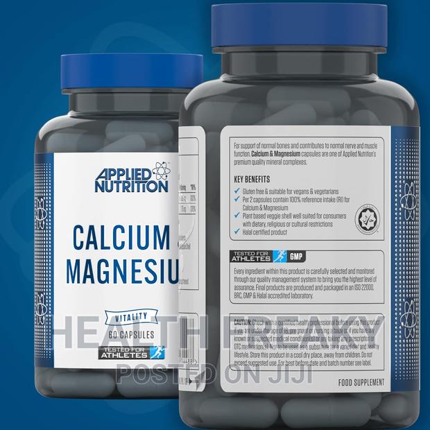 Calcium and Magnesium Healthy Bones Muscle Function · Photo 4