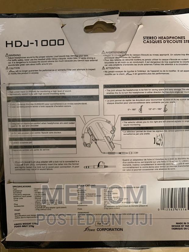 Power DJ Headphone (Hdj-1000) · Photo 3