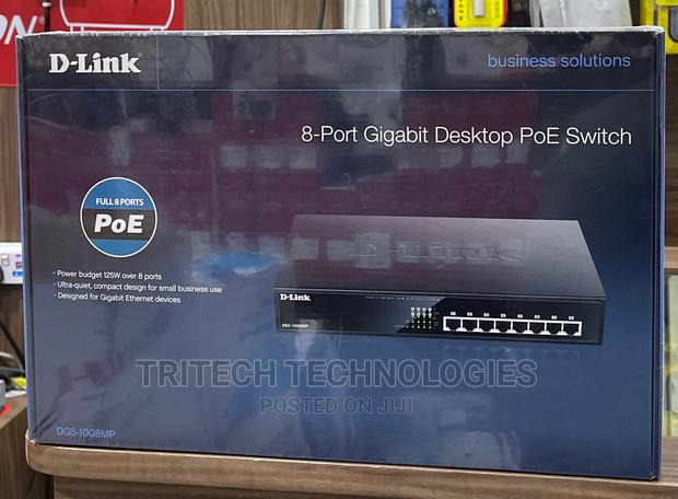 D-Link 8port Gigabit Mix POE Switch DGS-1008MP · Photo 3