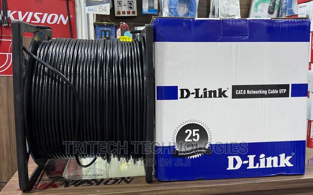 D-Link NCB-CUBLKR-305 CAT 6 UTP Outdoor Cable With FR PVC · Photo 4
