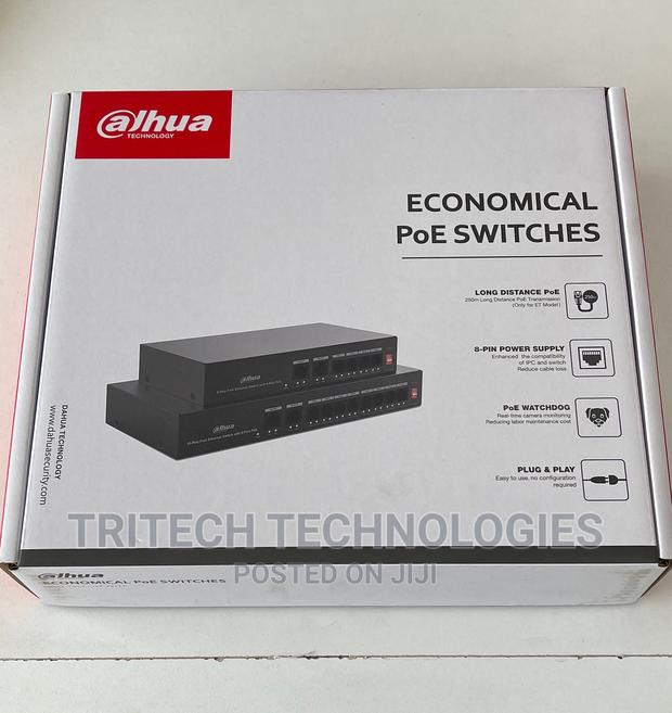 Dahua 8port With 2 Uplink Poe Switch (Pf3010-8et-65) · Photo 3