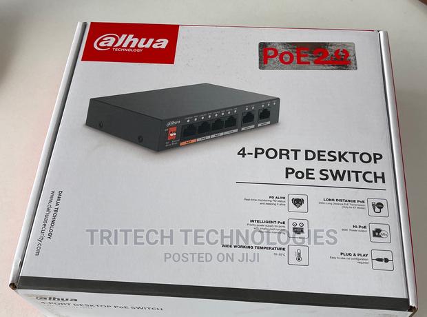 Dahua 4port Poe Switch Unmanaged With 2 Uplink · Photo 3