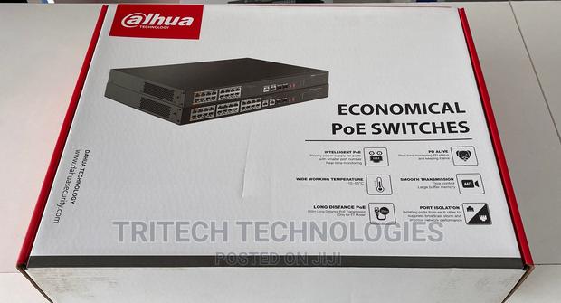 Dahua 16port Gigabit Poe Intelligent Switch + 2 Uplink +2sfp · Photo 3