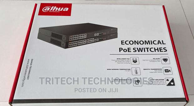 Dahua 24port Poe Intelligent Switch +2 Uplink +2 SFP · Photo 3