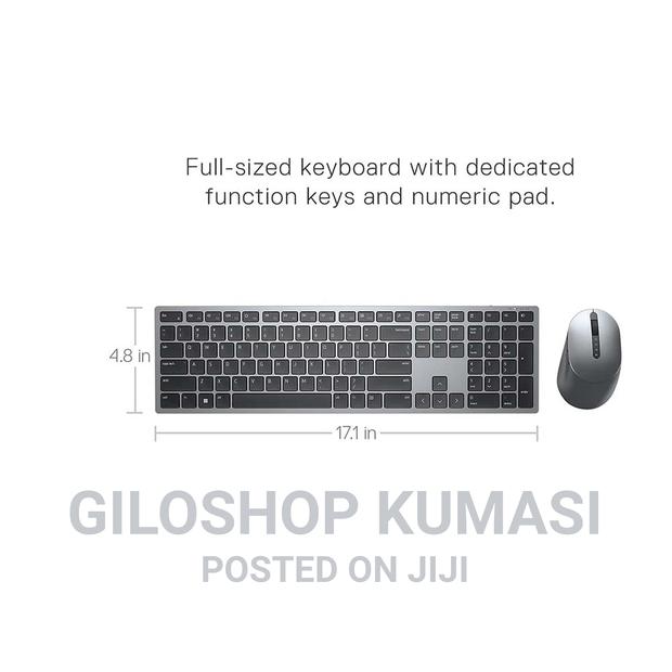 Dell Premier Multi-Device Wireless Keyboard and Mouse - KM73 · Photo 4