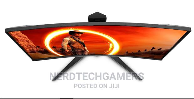 AOC C24G1A 24" Curved Frameless Gaming Monitor, FHD 1920x108 photo 3
