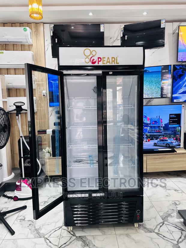 Large Capacity Pearl Display Fridge Double Door PVC 622-2b. · Photo 2