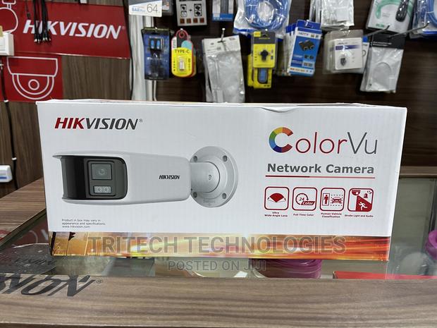 Hikvision 4mp Panoramic Color-Vu Fixed Outdoor Ip Camera · Photo 4