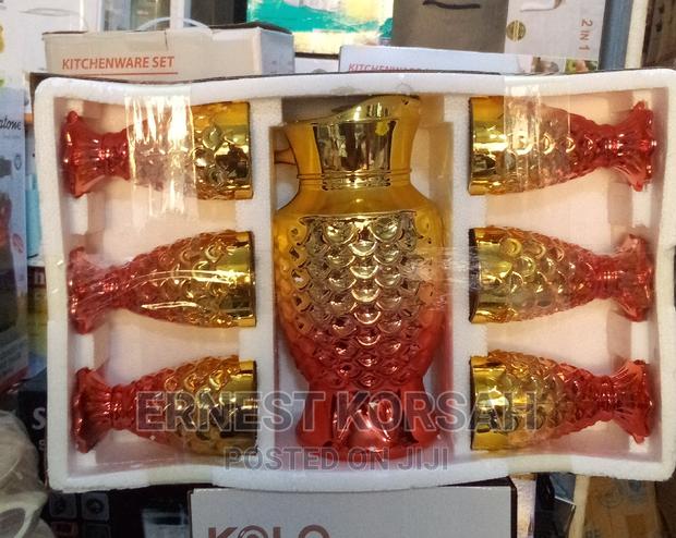 7 Pc's Glass Drinking Set · Photo 2