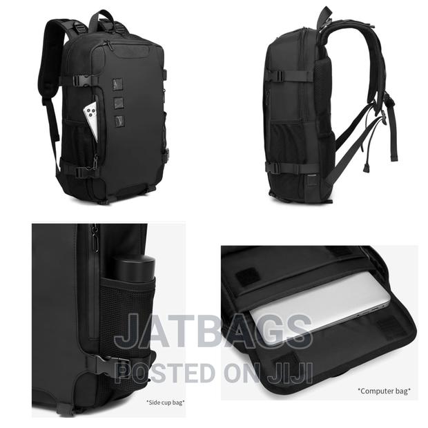 Ozuko Black Waterproof Laptop Backpack (Free Delivery) · Photo 4