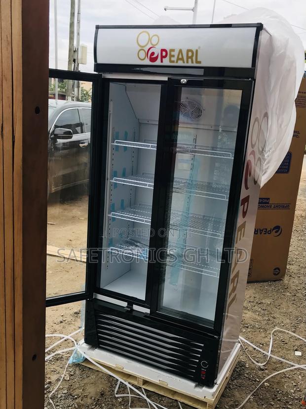 Glass White Doubledoor PVC-622-2B Pearl Display Fridge · Photo 2