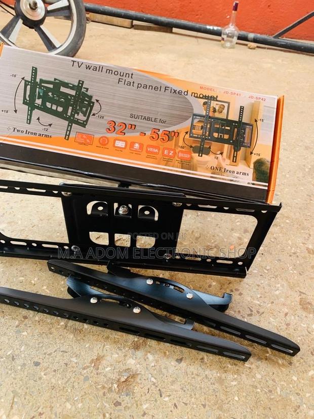 (32”-55”)Long Lasting Adjustable Corner Wall Mount. · Photo 2