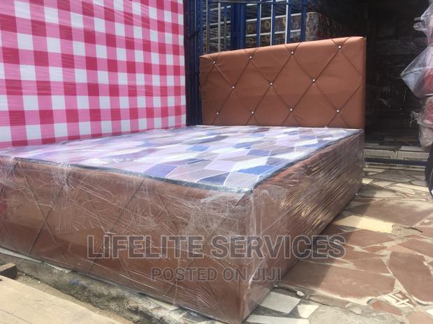 Complete Bed Large Size-Leather Body