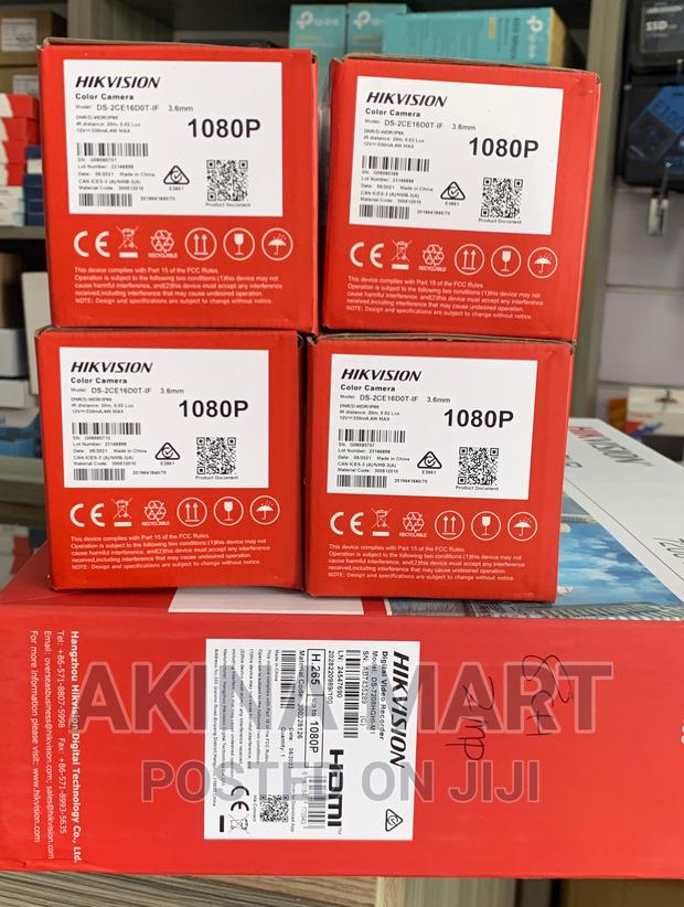 Hikvision 8channel 2mp Camera Kit 1080p Resolution photo 2