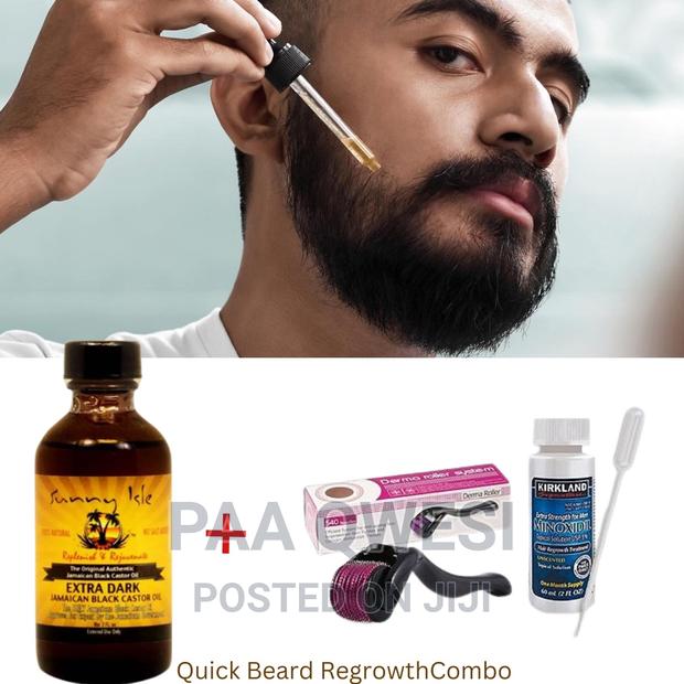 Kirkland Minoxidil With Castor Oil Roller Beard Solution. · Photo 2