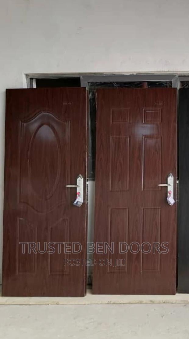 Foreign Bedroom and Washroom Panel Doors [Frames+Locks+Keys] · Photo 2