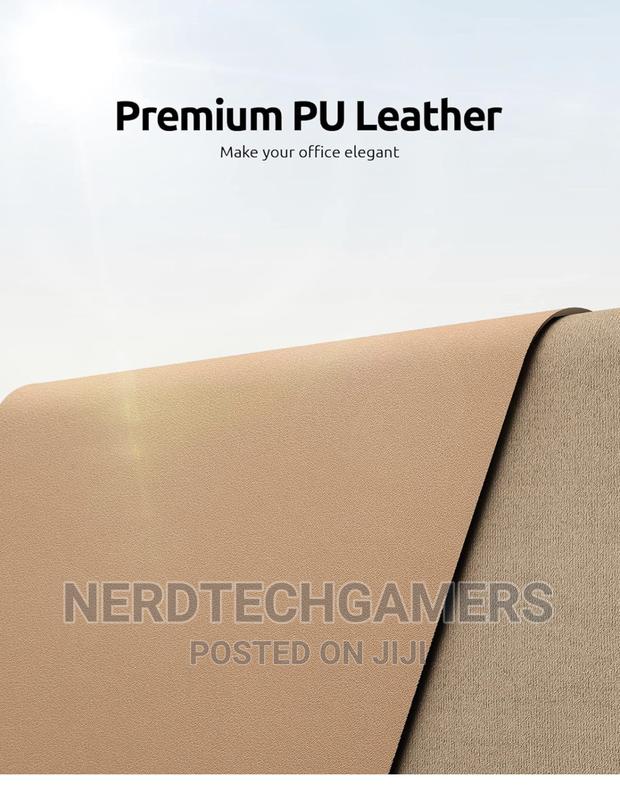 Ysagi Leather Desk Pad Protector, Office Desk Mat, Large · Photo 4