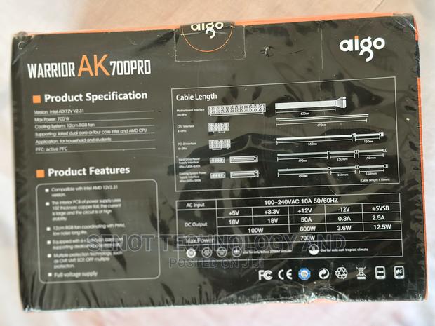Aigo Power Supply (Rgb) photo 3