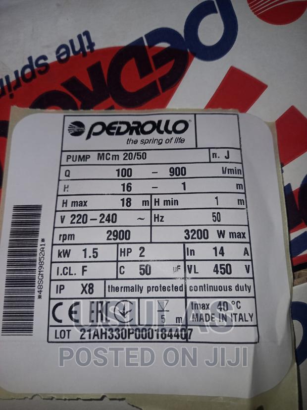 Pedrollo 2hp Sewage Pump photo 5