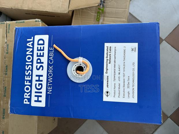 Cat6 Cable 305m Jovision Cca (Copper Content 8%) · Photo 1