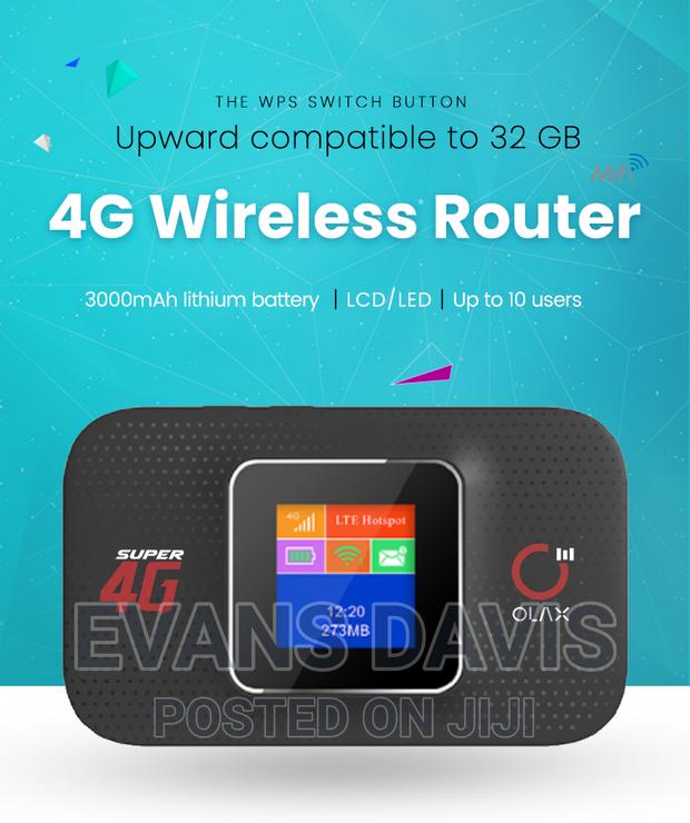 Universal 4G LTE Olax Displayed Screen Mifi (300MPS) · Photo 4