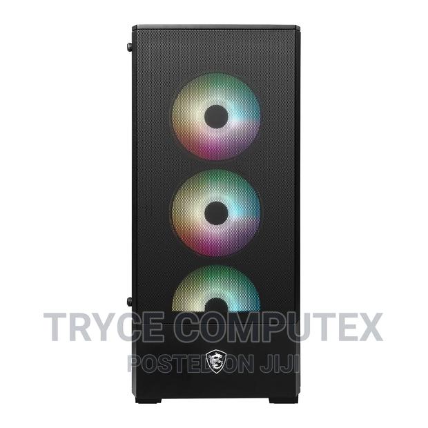 MSI MAG FORGE 112R Black Tempered Glass Mid-Tower Case · Photo 4
