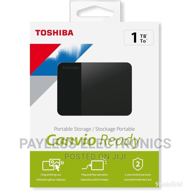 Toshiba Portable Usb 3.0 External Hard Drive - 1tb - Black · Photo 2
