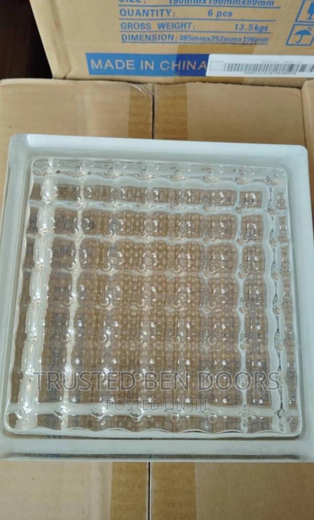 Crystal Glass Design Block For Decor [Many Colors+Design]