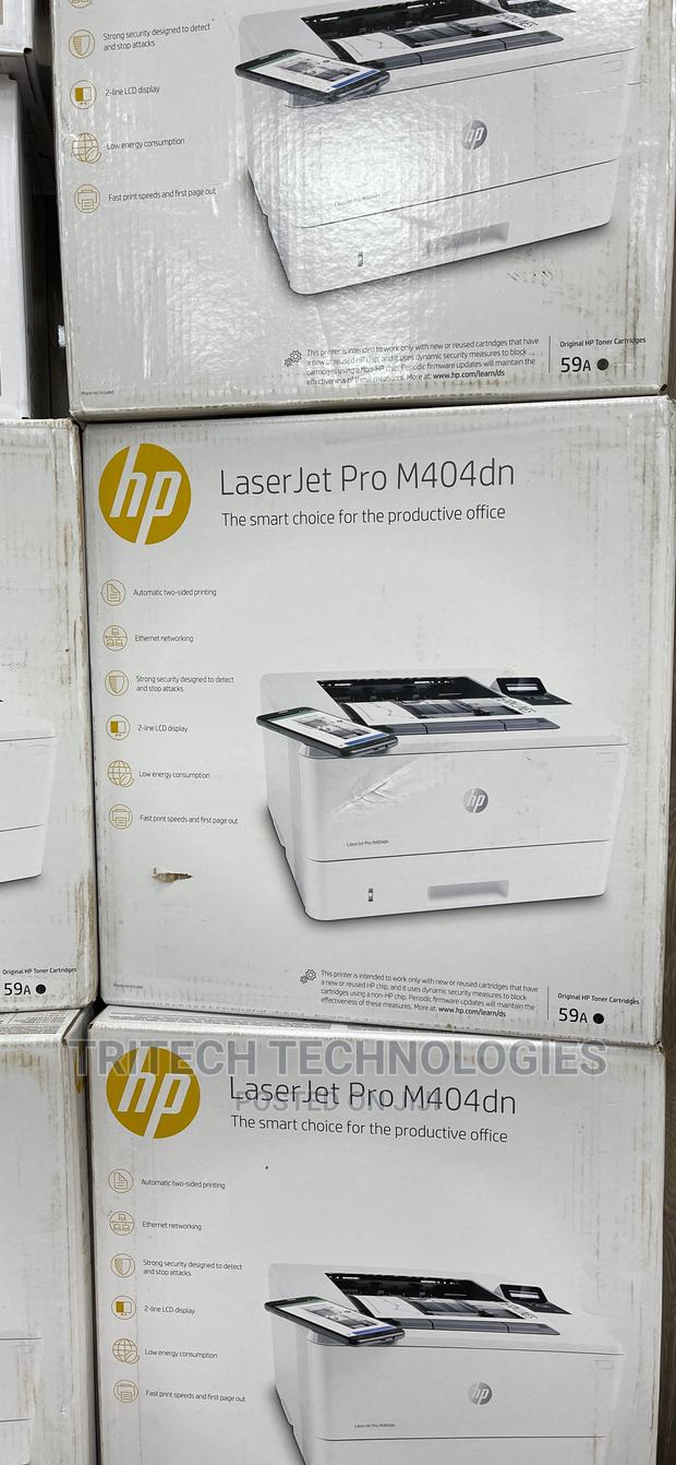 HP Laserjet Pro M404dn Monochromen Laser Printer · Photo 2