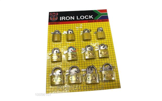Iron Pressing Padlock With 3 Keys Each · Photo 2
