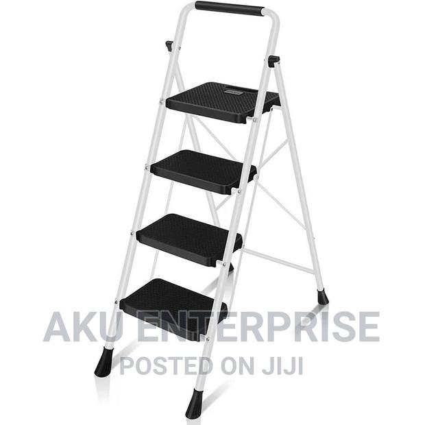4 Step Ladder, Folding Stool, Step Stool With Wide Anti-slip · Photo 4