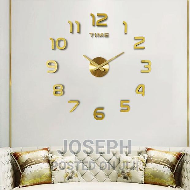 3d Wall Clock Big Type · Photo 4