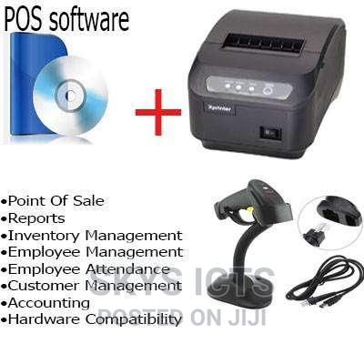 Pos Software + 80mm Printer + Barcode Scanner · Photo 1
