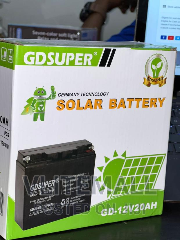 Gd-12v18ah Solar Battery · Photo 3