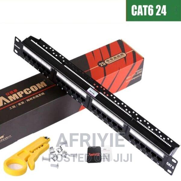 Ampcom 24 Ports 1u Blank Keystone Patch Panel · Photo 4