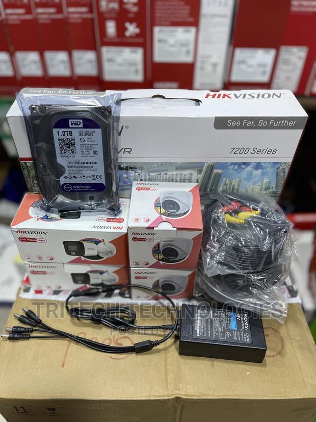 Hikvision 4ch KIT Full-Color With Sound 2mp · Photo 2