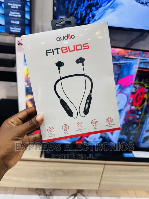 Ultra Modern Sleek Audiio Fitbuds Neckband · Photo 2