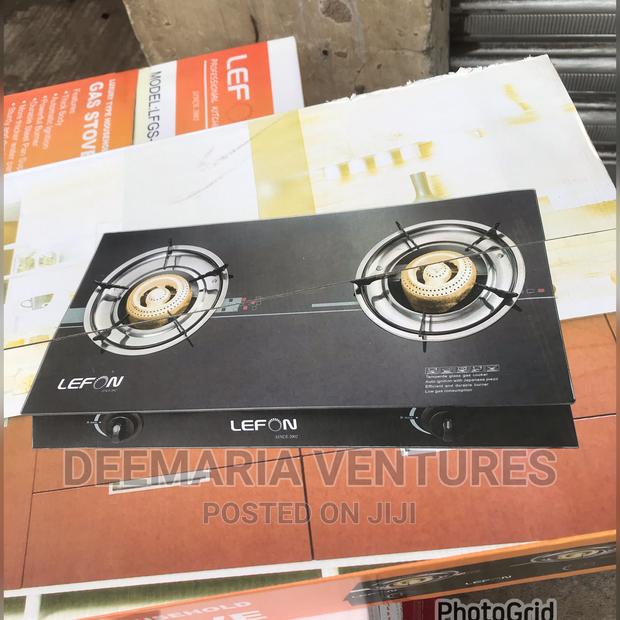 Lefon 2 Burners Auto Ignition Glass Gas Stove photo 4