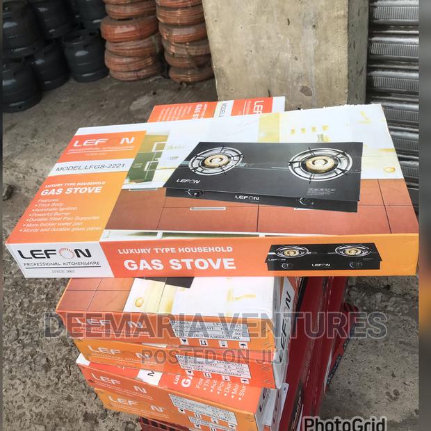Lefon 2 Burners Auto Ignition Glass Gas Stove photo 2