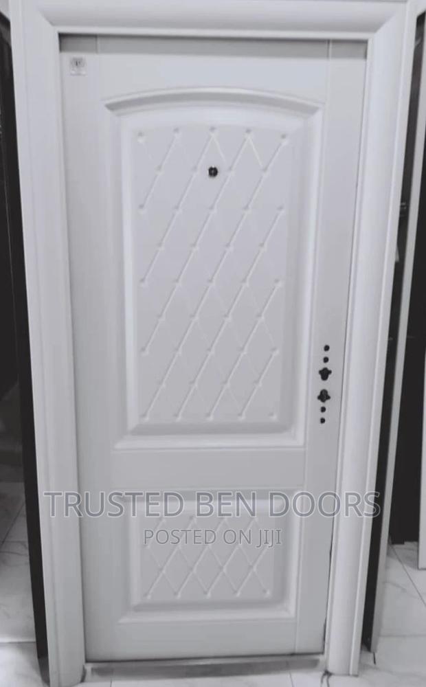 All White Paladin Turkish Doors [Single/One+Half/Double Door · Photo 2