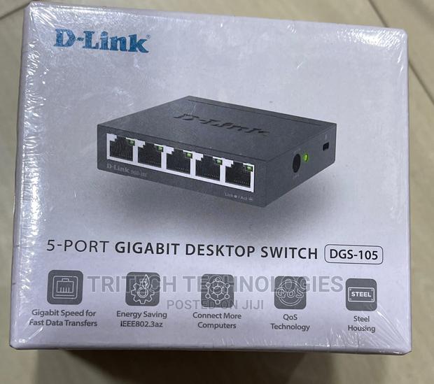 D-Link 5-Port Gigabit Desktop Switch DGS-105 · Photo 2