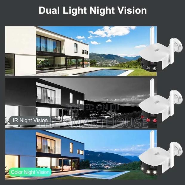 Smart Dual 180° Rotating CCTV Camera (Wireless and Wired) photo 10