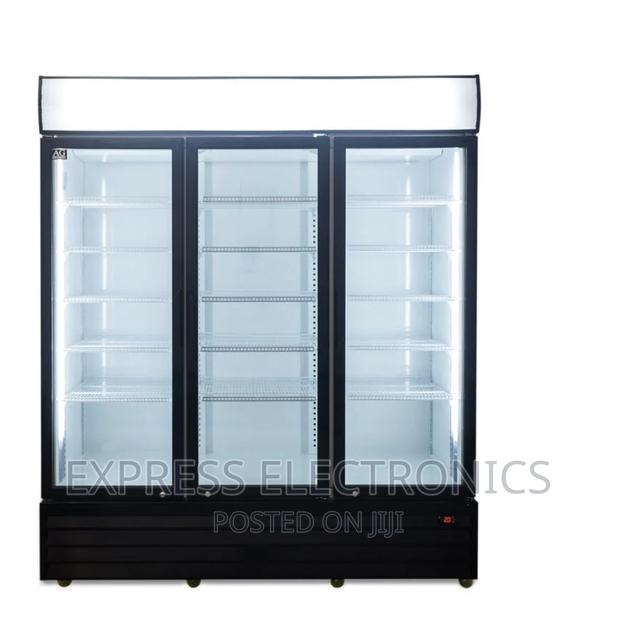 Call and Order for PVC 150 3 Doors Pearl Display Fridge · Photo 2