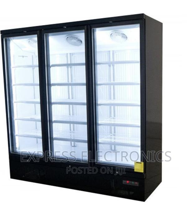 Quality New PVC 150 3 Doors Pearl Fridge · Photo 2