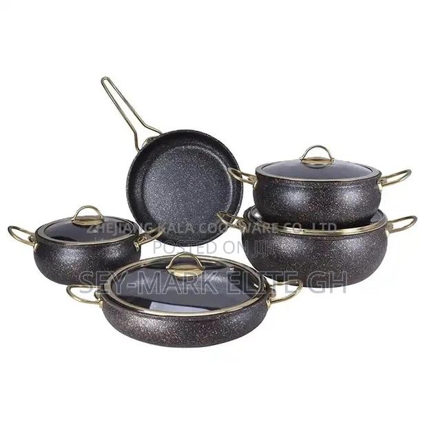 5pcs Classy Granite Cookware · Photo 3