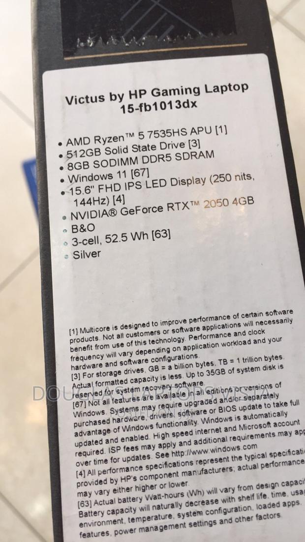 New Laptop HP 15 8GB AMD Ryzen SSD 512GB