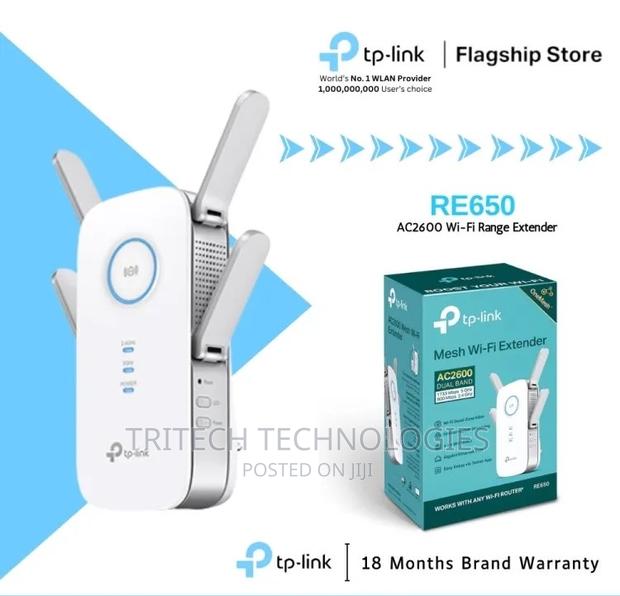 Tp-Link Re650 Ac Wi-Fi Range Extender 1750 MBPS Dual Band · Photo 2