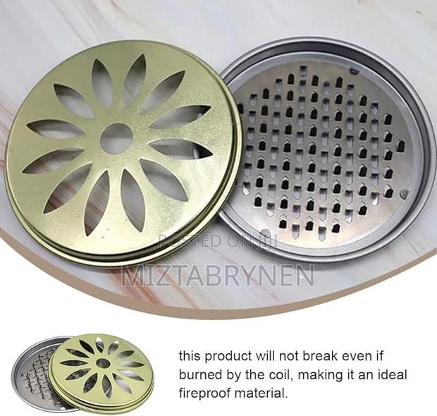 2 Sets Mosquito Coil Holder Incense Burner With Cover photo 4